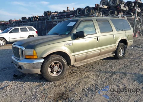 2000 Ford Excursion Limited z USA, uszkodzony, nr VIN 1FMNU42S0YEC52423